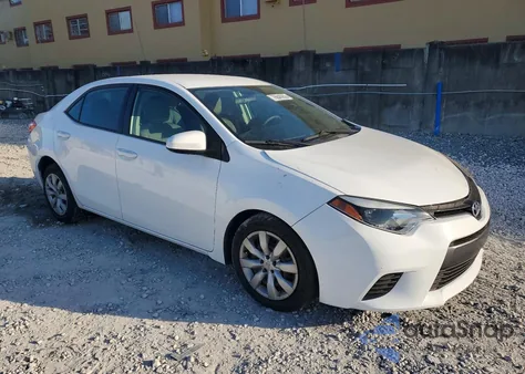 2015 Toyota Corolla L из США, поврежденный, VIN 2T1BURHE4FC306490
